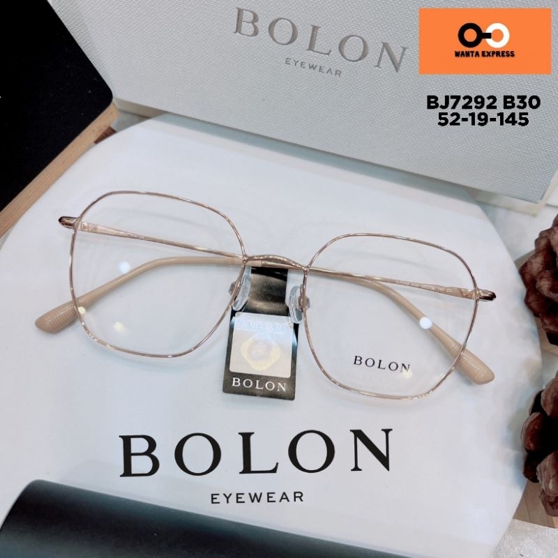 แว่นตาผู้หญิง เบามาก BOLON BJ7292 แท้ พร้อมเลนส์ ตัดแว่น สายตาสั้น แว่นกรองแสง บลูออโต้ เปลี่ยนสี  ตัดเลนส์สายตาได้