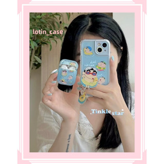 🎁ส่งของขวัญ🎁เคสไอโฟน สำหรับ 11 13 for iPhone Case 14 12 Pro Max ตลก น่ารัก พร้อมขาตั้ง กันกระแทก ปกป้อง เคสโทรศัพท์