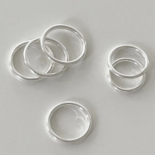 (ring) : BUBBLE 2MM RING silver 925 /  แหวนเงินแท้ขนาด 2mm แหวนเกลี้ยงเงินแท้ แหวนลวดกลม / YOUR WISHLIST