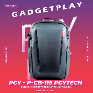 [กรุงเทพฯ ด่วน 1 ชั่วโมง]  PGY - P-CB-115 PGYTECH OneMo Lite Backpack 22L (Twilight Black) ประกันศูนย์ไทย