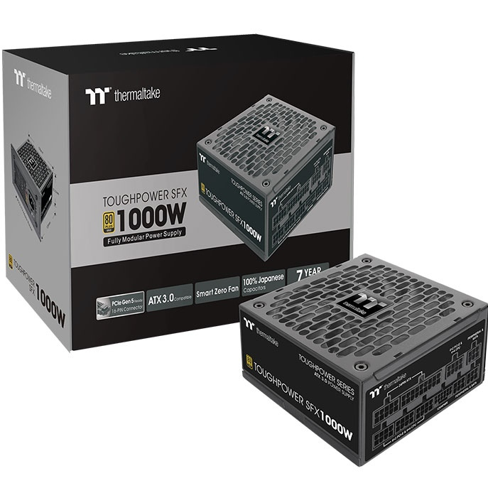 THERMALTAKE TOUGHPOWER SFX 1000W : PS-STP-1000FNFAGE-1 POWER SUPPLY