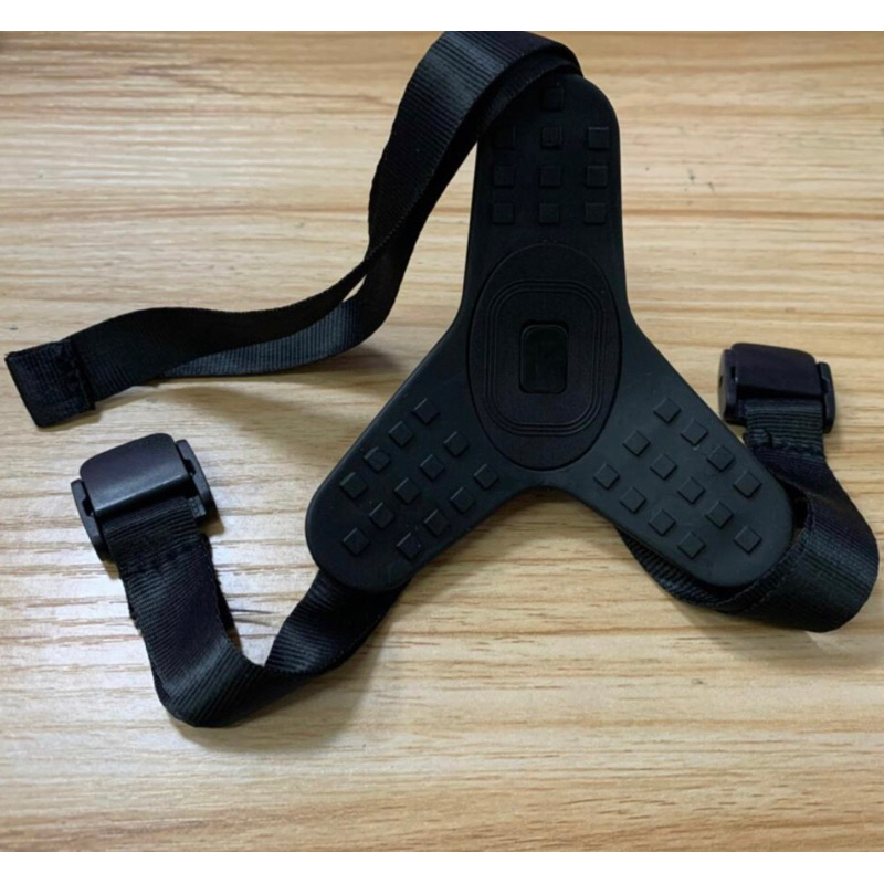 สายรัดคางหมวกกันน้อค พร้อมขาจับโทรศัพท์(รุ่นปุ่มหมุน) สำหรับ GOPRO กล้องแอคชั่น โทรศัพท์ for Action camera, Mobile phone