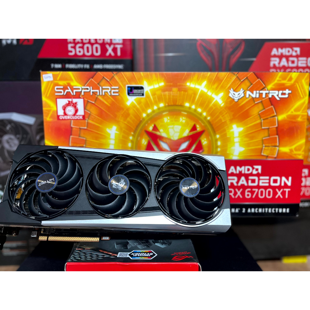 SAPPHIRE NITRO+ AMD RADEON RX 6700 XT - 12GB GDDR6