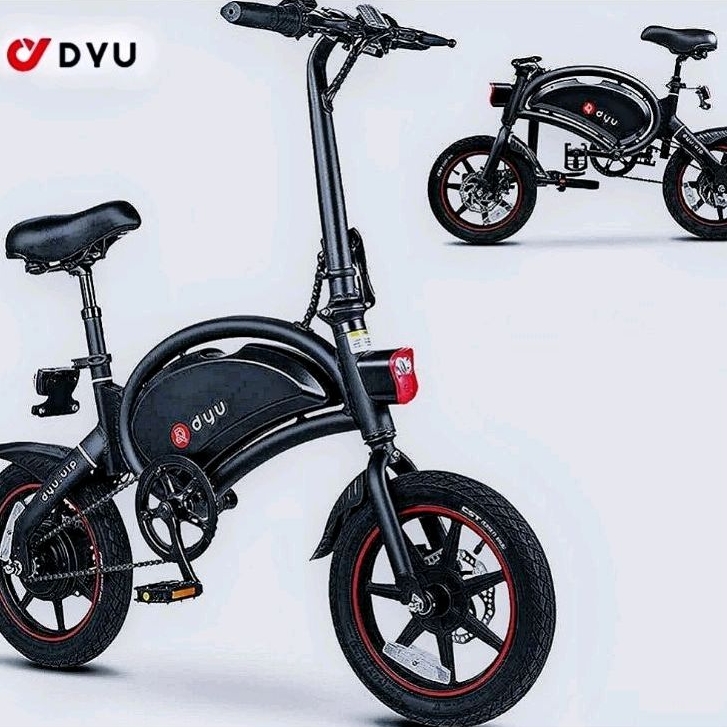 จักรยานไฟฟ้า DYU รุ่น D3Plus พับคอได้ ความเร็ว 25km วิ่งได้ไกล 40-50km