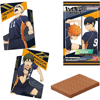 【Direct from japan】Haikyuu!! Wafers 2 (20 ชิ้น) ของเล่นขนม, วาฟเฟอร์ (ขนมอบ) (ไฮคิว!! (อนิเมะ)