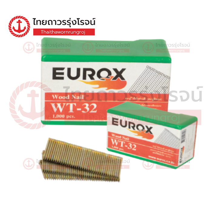 EUROX ลวดยิง พาเลทไม้/เบาะ ขาเดี่ยว WT32 01-310-501/WT45 01-310-503/ WT50 01-310-504/WT64 01-310-506