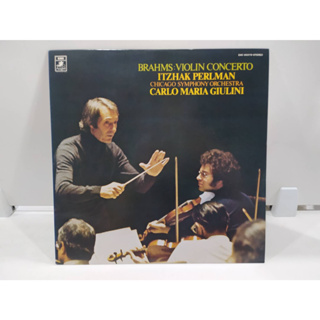 1LP Vinyl Records แผ่นเสียงไวนิล  BRAHMS VIOLIN CONCERTO ITZHAK PERLMAN   (J18D33)