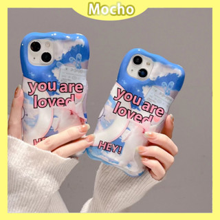 💕พร้อมส่ง💕iPhone 14 13 12 11 Pro Max เคส for เคสไอโฟน11 แฟชั่น น่ารัก กระต่าย บางเบาพกพาง่าย เรียบง่าย กันกระแทก Case