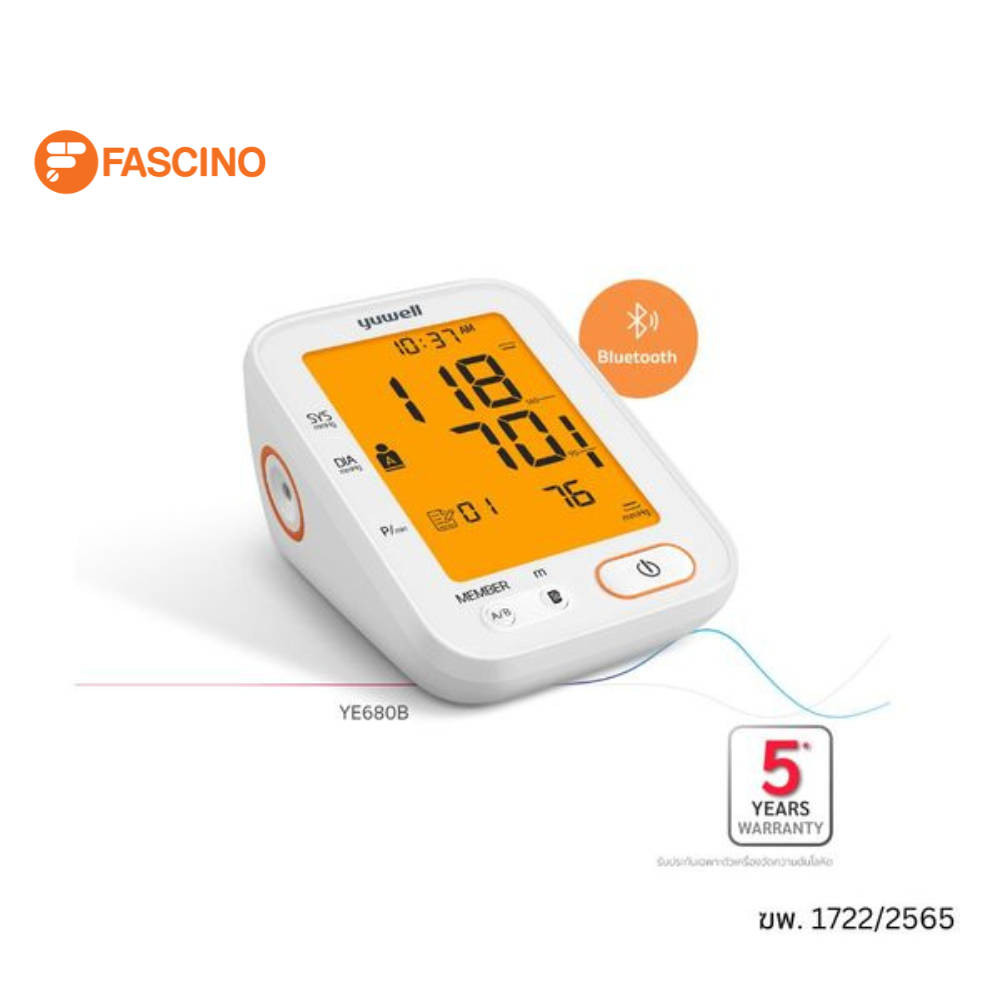 Yuwell เครื่องวัดความดัน รุ่น YE680B