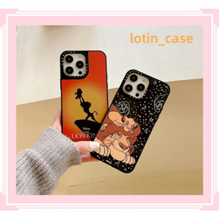 🎁ส่งของขวัญ🎁เคสไอโฟน สำหรับ 11 13 for iPhone Case 14 12 Pro Max ระดับสูง ตลก น่ารัก สิงโต กันกระแทก ปกป้อง เคสโทรศัพท์