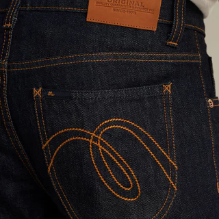 Mc JEANS กางเกงยีนส์ แม็ค แท้ ผู้ชาย กางเกงขายาว ทรงขากระบอก สียีนส์เข้ม ทรงสวย MBA3109