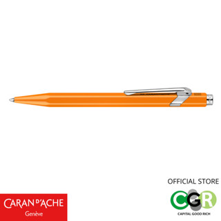 ปากกาลูกลื่น CARAN DACHE 849 Fluo Line Orange Ballpoint Pen # 849.030