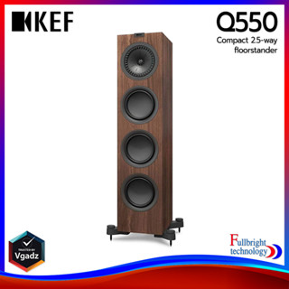 KEF Q550 (PC) Floorstanding Speaker ลำโพงตั้งพื้นขนาด 5.25 นิ้ว 2 ทาง 130 วัตต์ รับประกันศูนย์ไทย 1 ปี (ราคาต่อชิ้น)