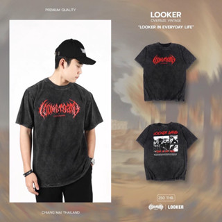 LOOKER -เสื้อยืดฟอกหิมะlookerแท้100%