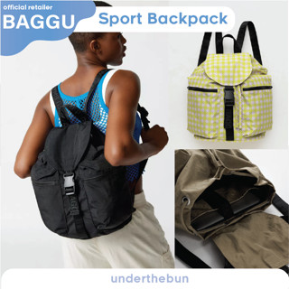 baggu - Sport Nylon Backpack[พร้อมส่ง] กระเป๋าเป้ ผ้าไนลอน