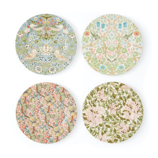 ชุดจานขนม จำนวน 4 ใบ Spode Morris &amp; Co. Set of 4 Dessert Plates