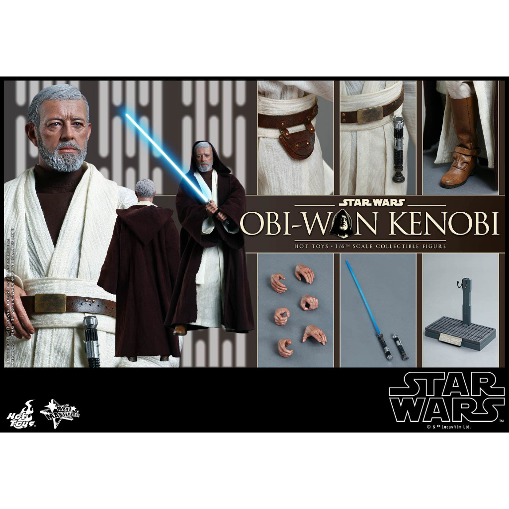 Hot Toys MMS283 Obi-Wan Kenobi - Star Wars : ANH มือสองสภาพดี