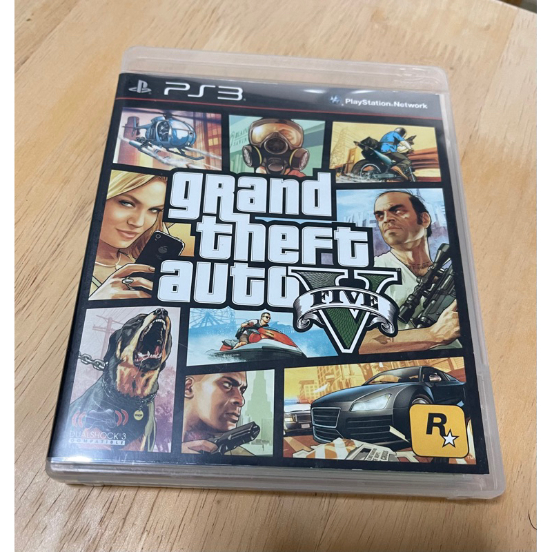 PS3 Grand Theft Auto V GTA 5 แผ่นแท้ * มือ2 แผ่นแท้ กล่องมีรอยบ้างครับ