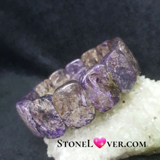 #Charoite #สร้อยข้อมือหินชารอยต์