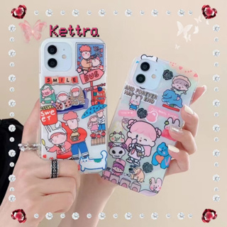 💜Kettra💜การ์ตูน กระต่าย ลูกหมู สาวน้อย 11 14 pro max ความคิดสร้างสรรค์ หวานสวย case for iPhone 12 13