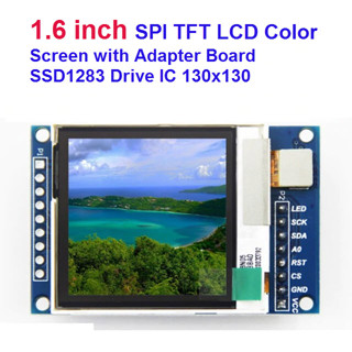 1.6" inch TFT SSD1283A LCD Display Module SPI interface 130*130