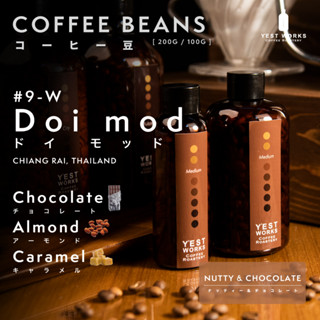 เมล็ดกาแฟคั่ว #9-W Doi Mod เชียงราย By YEST WORKS [Coffee beans 200g/100g]