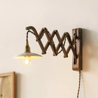 [ลด15% โค้ด"SZ3B6C"] Retro Walnat Lamp โคมไฟวินเทจ โคมไฟตกแต่งห้อง