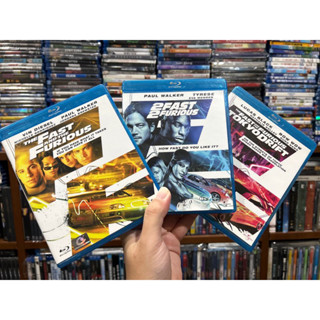 Fast&amp;furious 1-3 : Blu-ray แท้ มีเสียงไทย มีบรรยายไทย