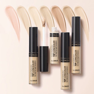 ของแท้/พร้อมส่ง The Saem Cover Perfection Tip Concealer6.5g/Fixealer 6.5g