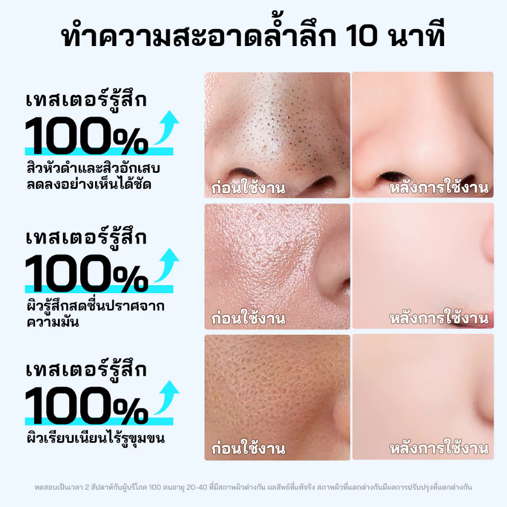 PAPA FEEL Alaska Volcano มาร์คโคลน 55g | คุมมัน | กระชับรูขุมขน | ลดความมัน | Deep Cleansing | Clay Mask มาร์คหน้า thumbnail 5