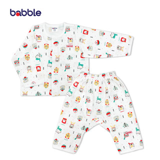 [ขายดี] BABBLE ชุดนอนเด็ก ชุดเซตเด็ก อายุ 3 เดือน ถึง 7 ปี (5 ลายให้เลือก) (SL004) (BSL)