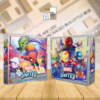 Marvel United รวมพลังฮีโร่พิทักษ์จักรวาล/ภาคเสริม Enter The Spider-Verse Boardgame [ของแท้] TH / THAI