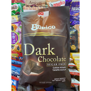 Empico Dark Chocolate ดาร์กช็อคโกแลต แบบ sugar free (400g) ไม่มีน้ำตาล🍫และ White Choco