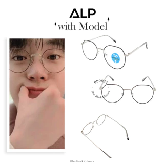 ALP Computer Glasses แว่นกรองแสง คอมพิวเตอร์รุ่น ALP-BB0044 แถมผ้าเช็ดเลนส์ กรองแสง Blue Light Block