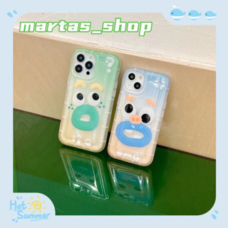 ❤️ส่งของขวัญ❤️ เคสไอโฟน 11 12 13 14 Pro Max การ์ตูน ฤดูร้อน ความนิยม สไตล์คู่รัก แฟชั่น Case for iPhone สาวน่ารักหัวใจ