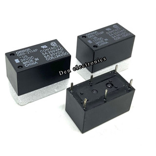 รีเลย์ G6B-2114P-US DC12V 24V Omron 6ขา (ของใหม่)  หน้าคอนแทค 5A