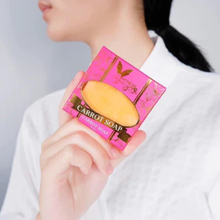 📣เพียวคอส📣Carrot Soap สบู่แครอท มาเชอรี่65กรัม