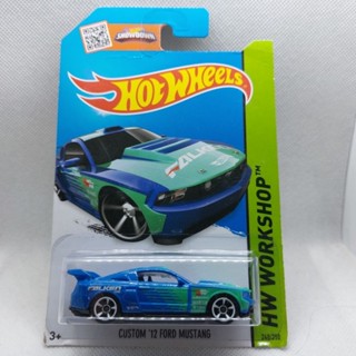 รถเหล็ก Hot wheels CUSTOM 12 FORD MUSTANG (lb18)