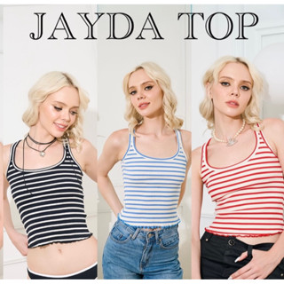 🔥คอลใหม่พร้อมส่ง🔥 Match me - Jayda Tank top เสื้อกล้าม เสื้อสายเดี่ยว