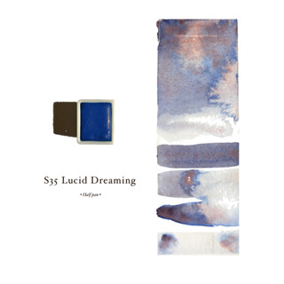 HANDMADE WATERCOLOR | S35 Lucid Dreaming | สีน้ำแบบก้อน อุปกรณ์ศิลปะ