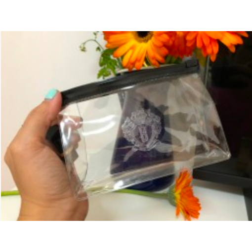 กระเป๋าใสใส่ลิปสติก บ๊อบบี้บราว Bobbi Brown Make Up Cosmetics Travel Bag Pouch Clear Plastic 14cm x 