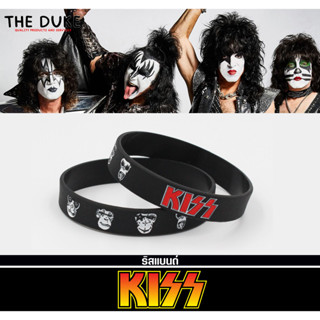 Kiss สายรัดข้อมือ วงคิส ริสแบนด์วงดนตรี สินค้าพร้อมจัดส่งทันที