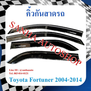 คิ้วกันสาดประตู Toyota Fortuner ปี 2004,2005,2006,2007,2008,2009,2010,2011,2012,2013,2014