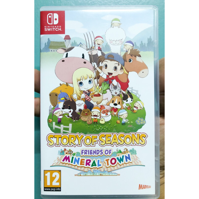 แผ่นเกมส์ Nintendo Switch : Story Of Seasons Friends Of Mineral Town (มือ2) (มือสอง)