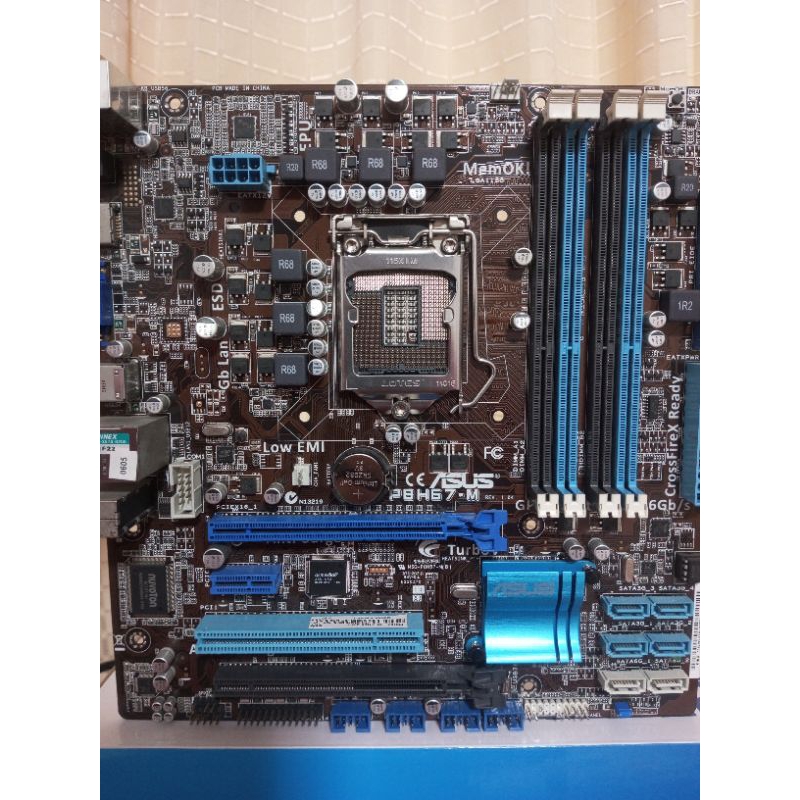 Mainboard 1155 ASUS P8H67-M Socket 1155 รองรับ Gen2&3