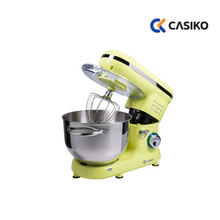 CASIKO เครื่องผสมอาหาร 5.5ลิตร สีเขียวมะนาว รุ่น SW5353S 1000 วัตต์ SW 5353 SW-5353S เครื่องตีไข่ เครื่องตีแป้ง sw 5353s