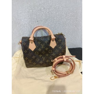 Louis Vuitton speedy 25ban new cowhide good condition good price original brand