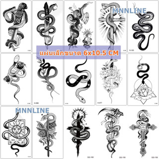 ลายงู แทททูรอยสัก tattoosticker ติดนาน 3-7วัน