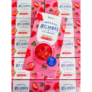 Damtuh Cold Brew Tea Strawberry Hibiscus (20ซอง) 🇰🇷🍓ของแท้💯