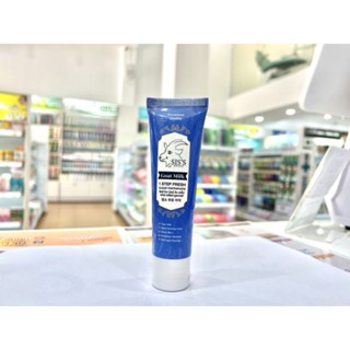 ยาสีฟันนมแพะ Goat milk 1 step fresh clear toothpaste ยาสีฟันฟลูออไรด์